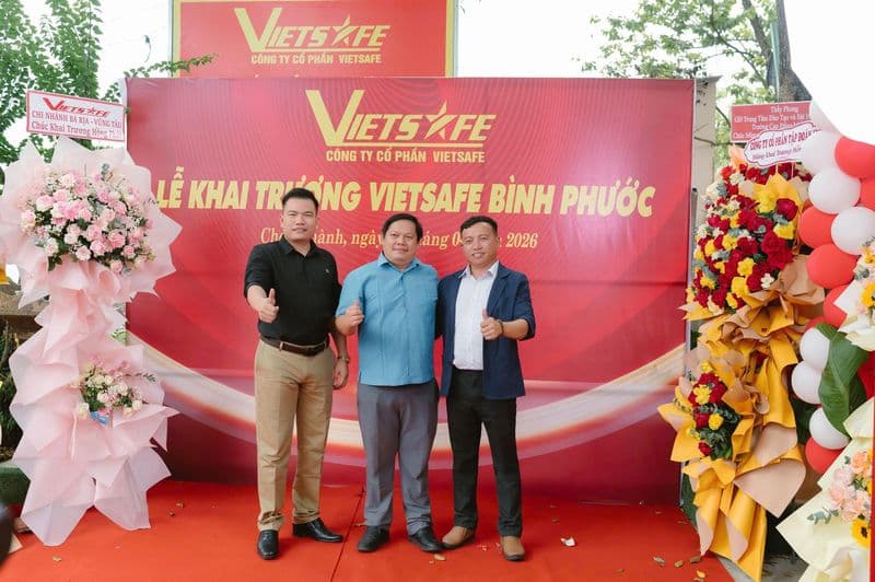 Chi nhánh VietSafe Bình Phước ngày khai trương