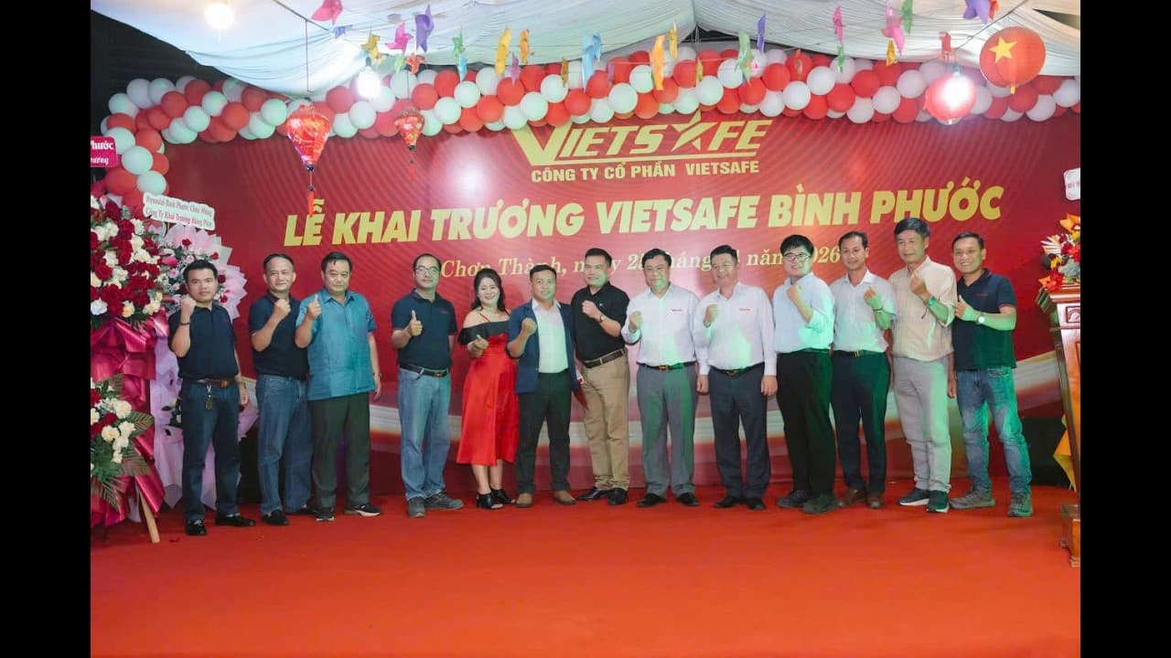Lễ khai trương VietSafe Chi nhánh Bình Phước - bấm để xem video