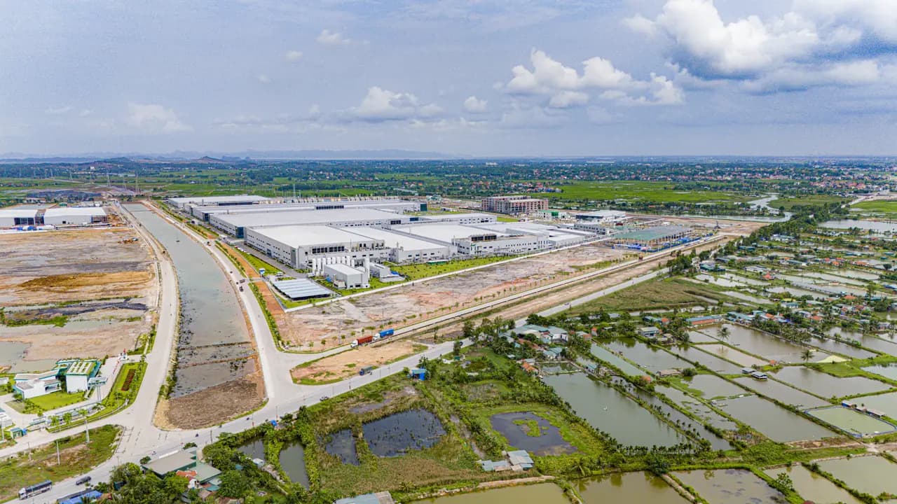 Dự án PCCC Jinko Solar - Nhà máy tấm pin năng lượng mặt trời tại KCN Sông Khoai, Quảng Ninh